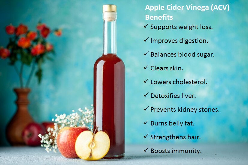 Apple Cider Vinegar (ACV) Benefits