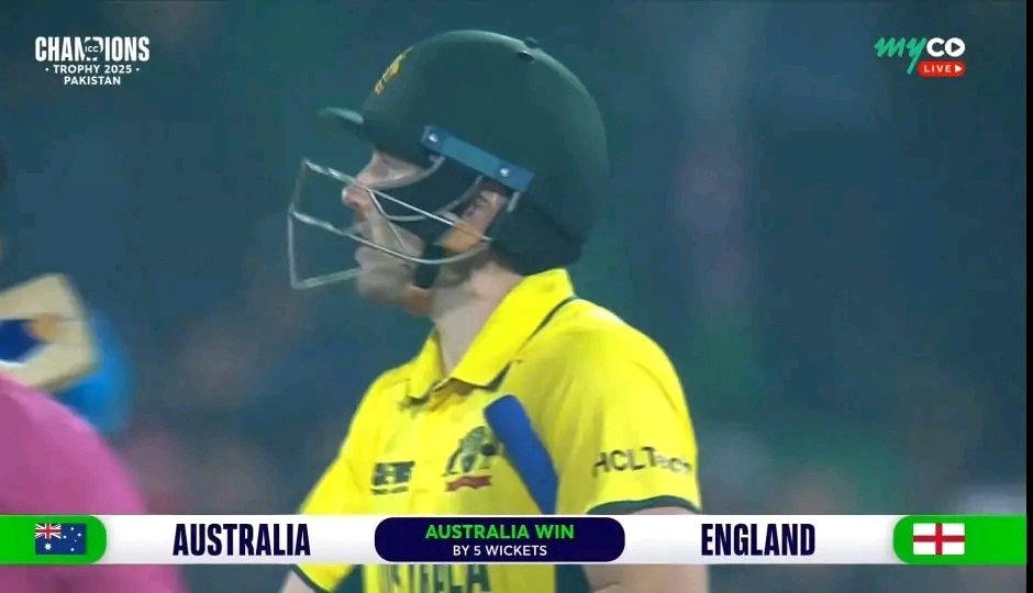 Australia Won against England 2025